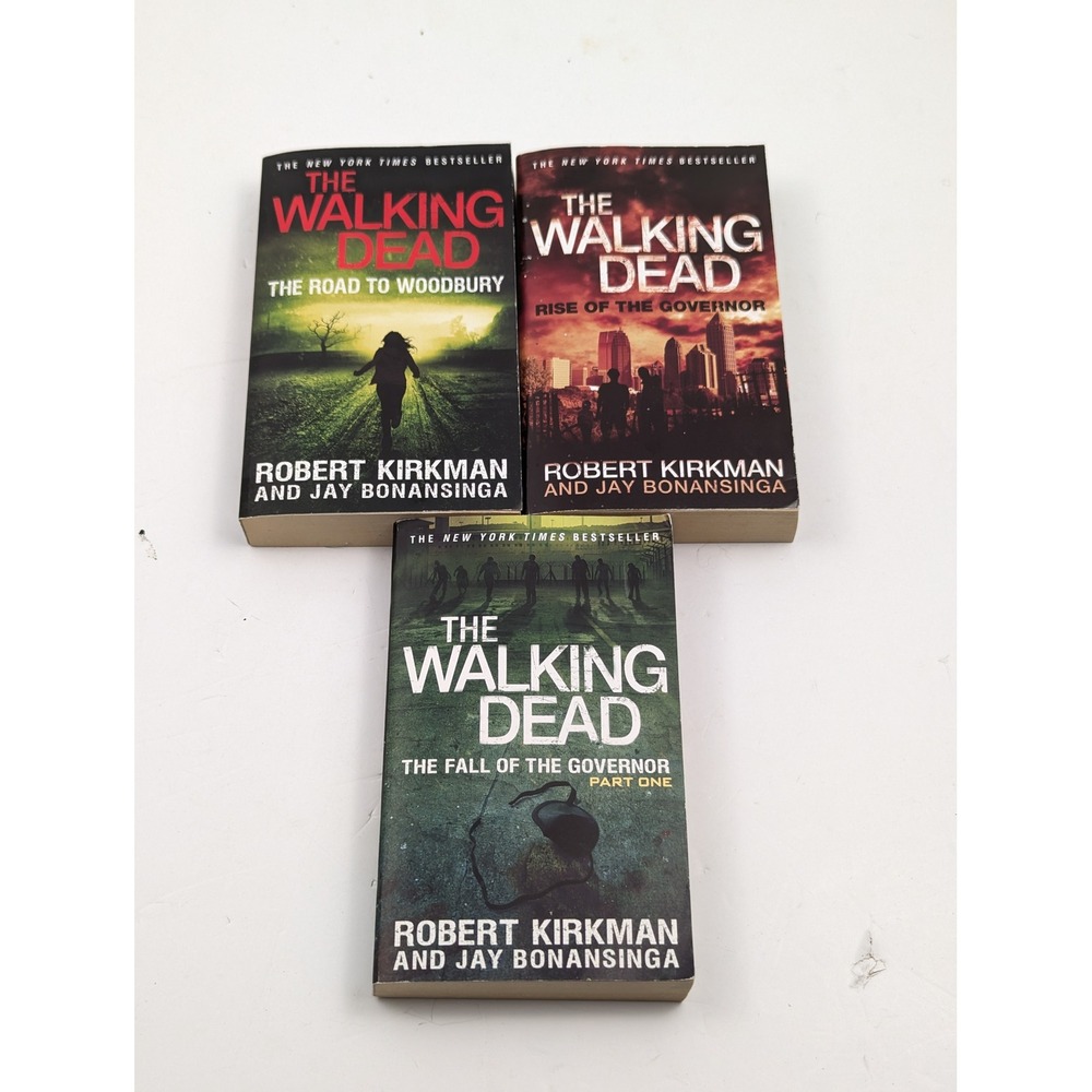 The Walking Dead By Robert Kirkman 3 Book‎ Lot First Edition